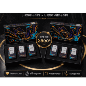 ২ প্যাকেটে মোট ৬ পিস Premium Solid Perfume — Combo Price 1450 tk